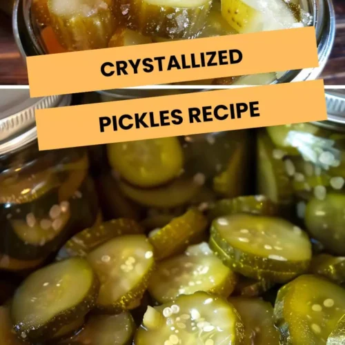 crystallized pickles recipe