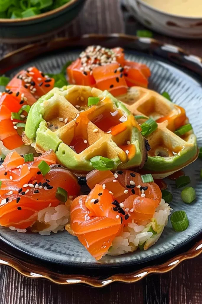 sushi waffle  