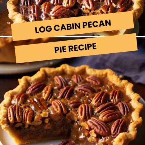 log cabin pecan pie recipe
