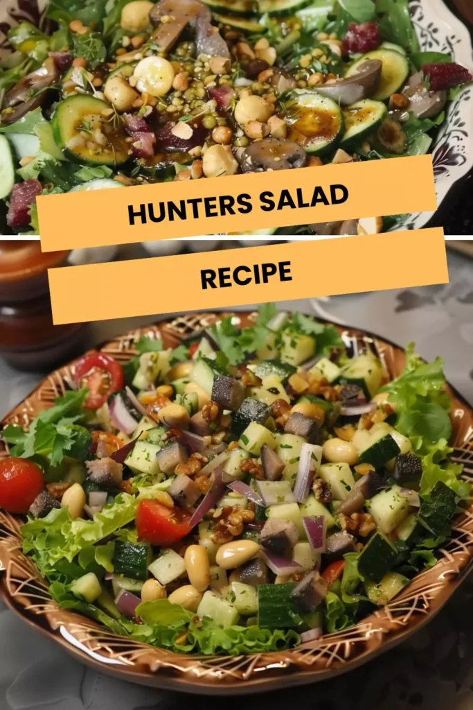 hunters salad recipe