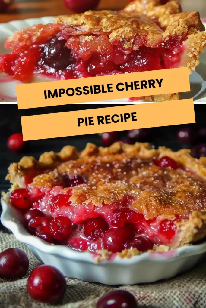 impossible cherry pie recipe