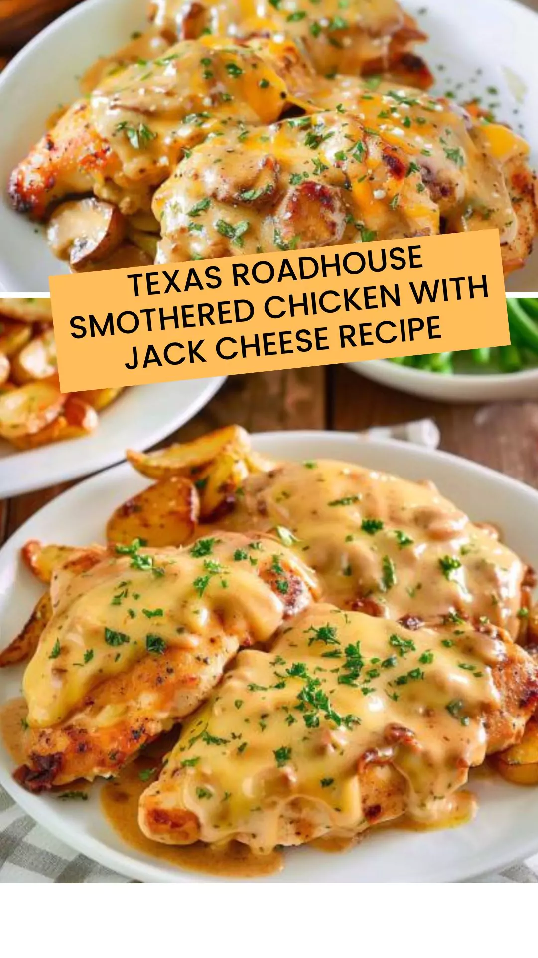 Best Texas roadhouse smothered chicken with jack cheese recipe