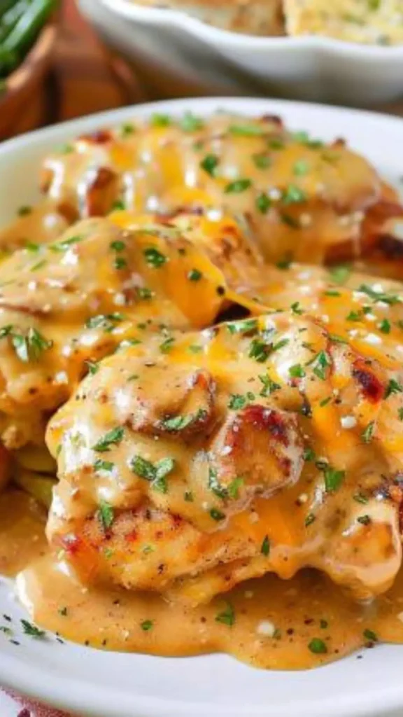 Texas roadhouse smothered chicken with jack cheese recipe
