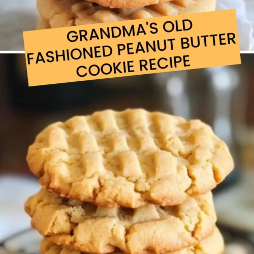 Best grandma’s old fashioned peanut butter cookie recipe