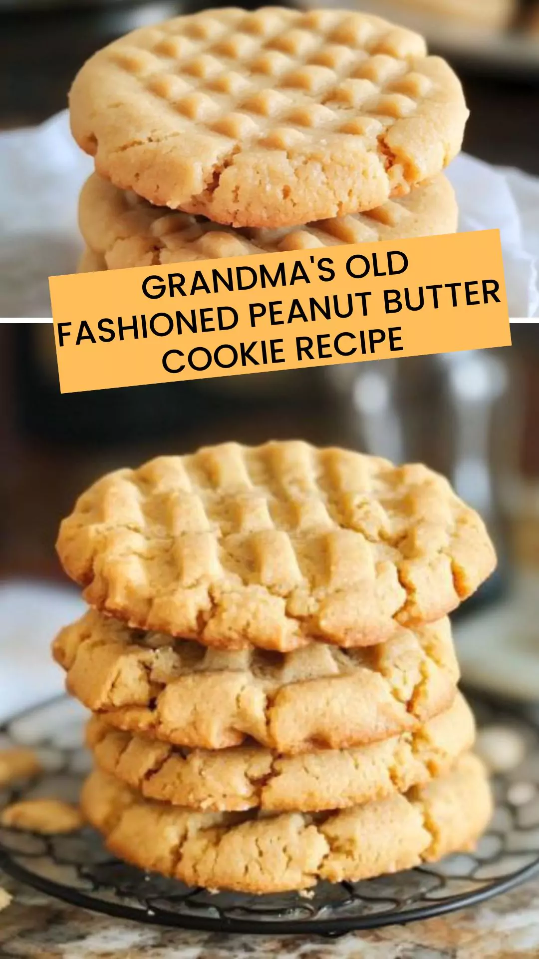 Best grandma’s old fashioned peanut butter cookie recipe