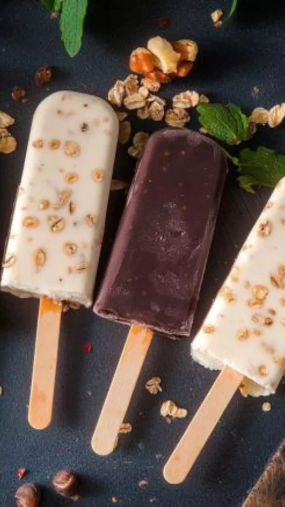 Easy Paletas de yogurt griego
