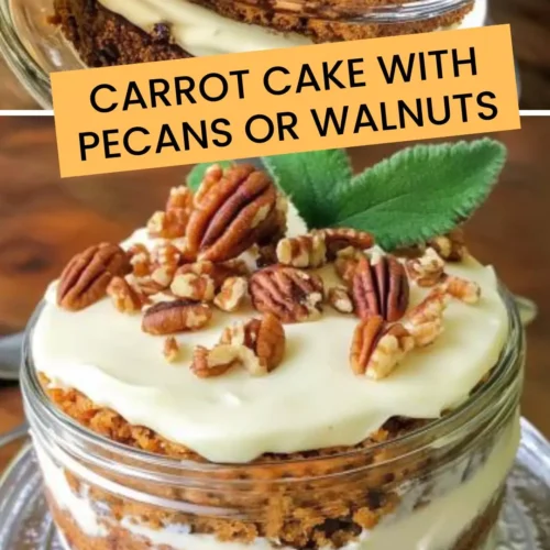 Best Carrot cake with pecans or walnuts
