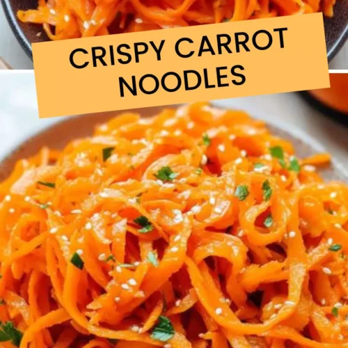 Best Crispy carrot noodles