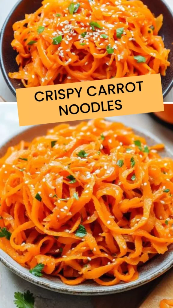 Best Crispy carrot noodles
