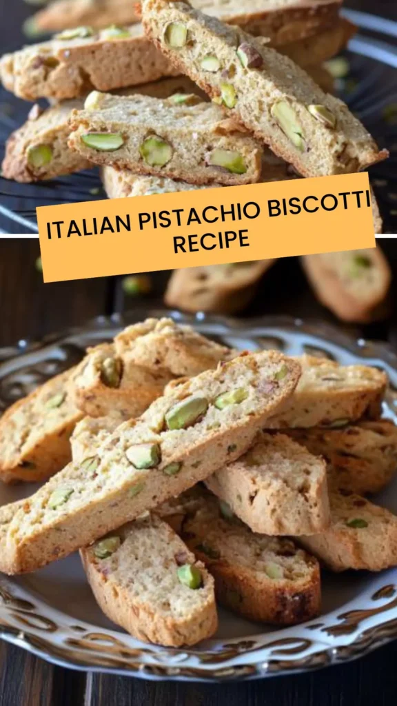 Best Italian pistachio biscotti recipe
