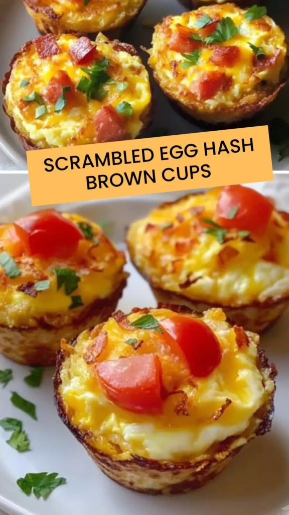 Best Scrambled Egg Hash Brown Cups
