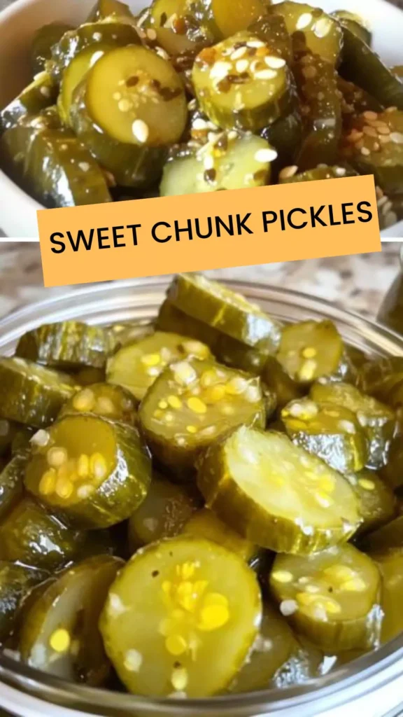 Best Sweet chunk pickles
