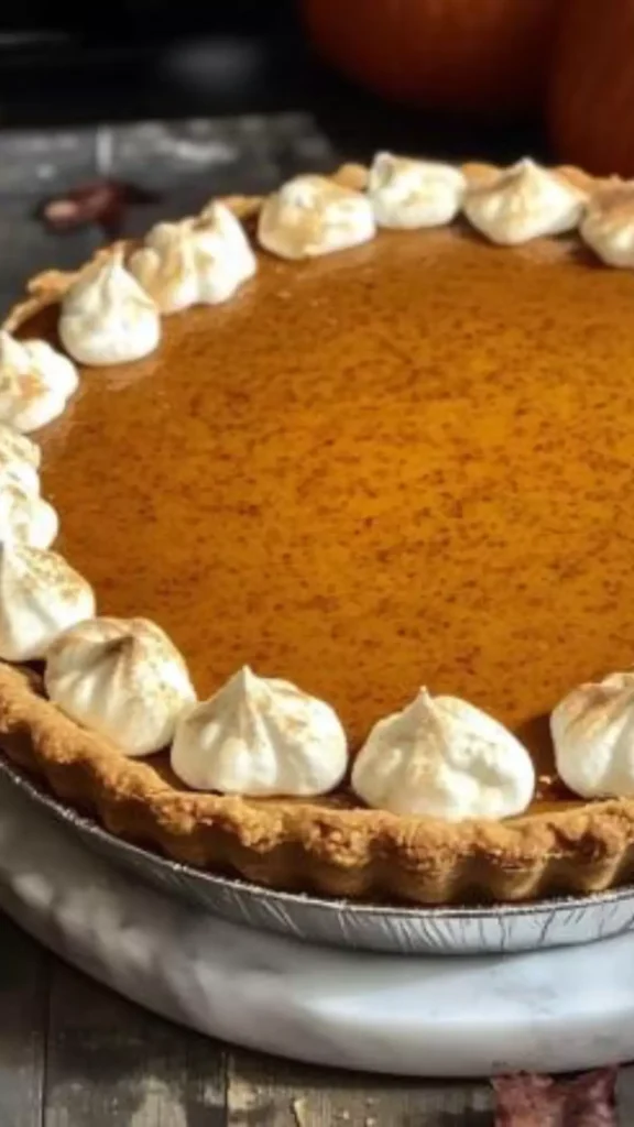 Easy Pumpkin pie recipe with fresh pumpkin and condensed milk
