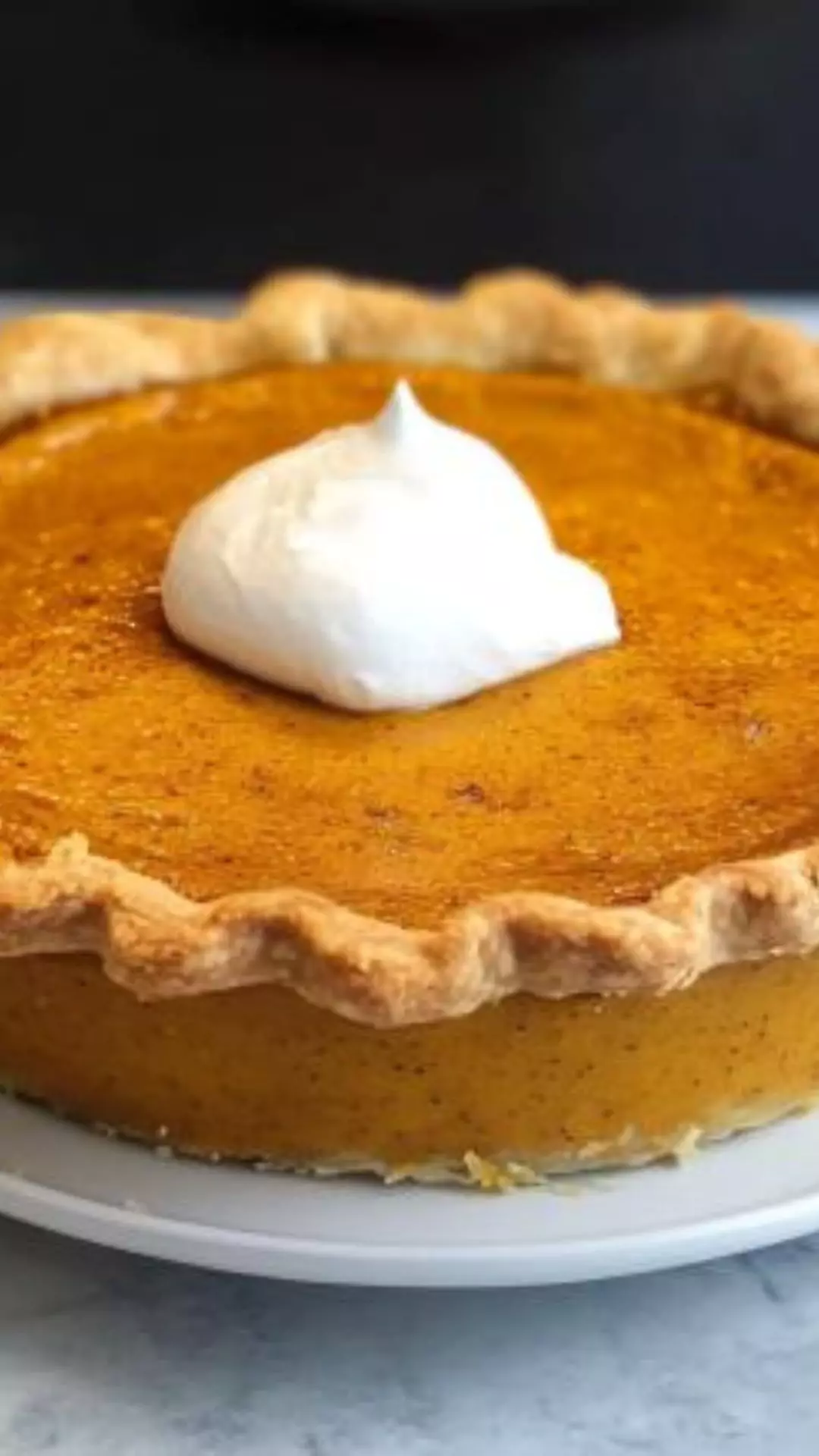 Pumpkin pie recipe with fresh pumpkin and condensed milk