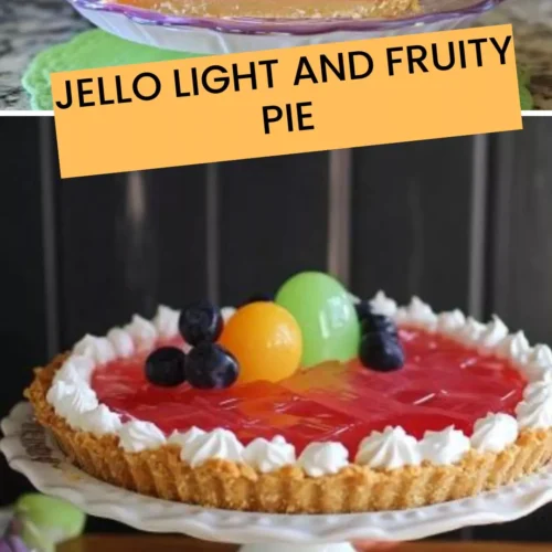 Best Jello Light And Fruity Pie