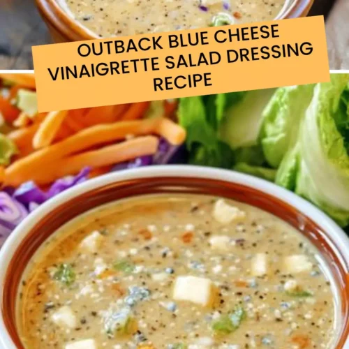 Best Outback Blue Cheese Vinaigrette Salad Dressing Recipe