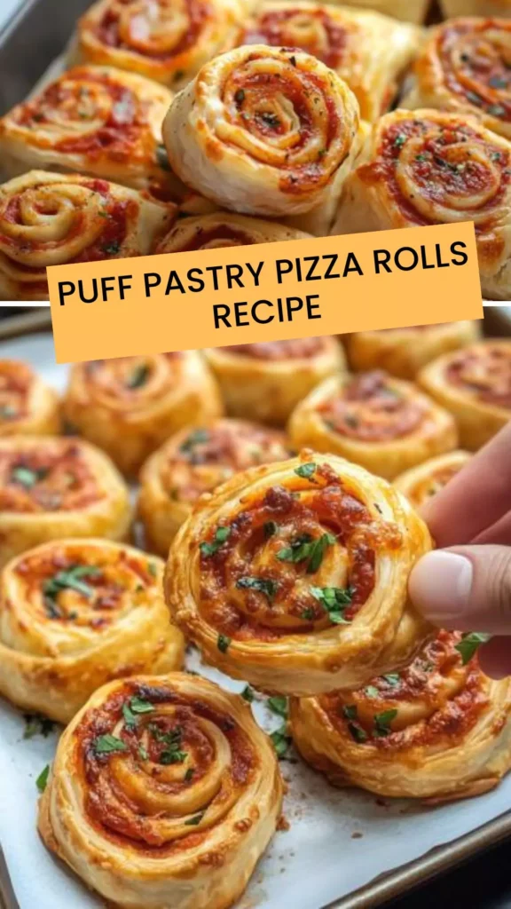 Best Puff Pastry Pizza Rolls Recipe
