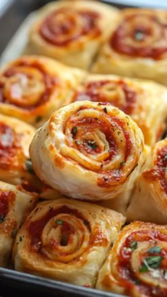 Easy Puff Pastry Pizza Rolls Recipe