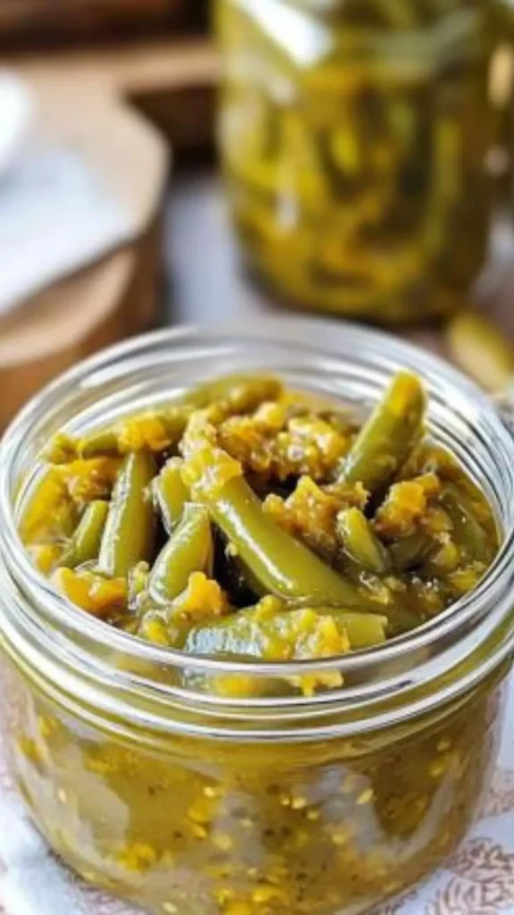 Mustard Green Bean Pickle Recipe
