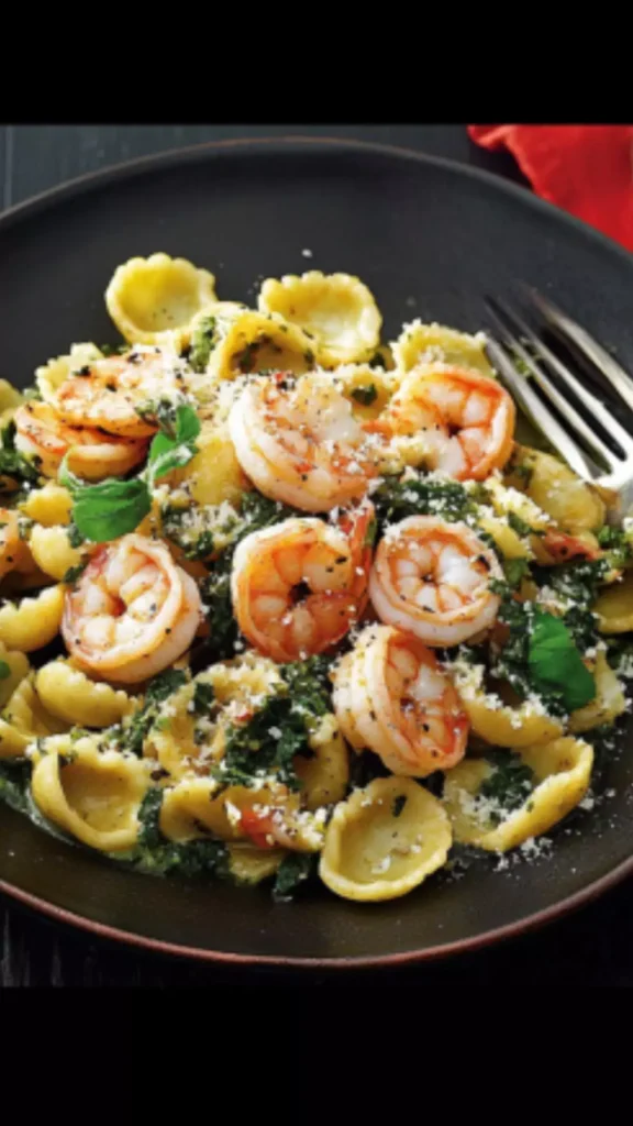 Bobby Flay Shrimp Orecchiette Recipe
