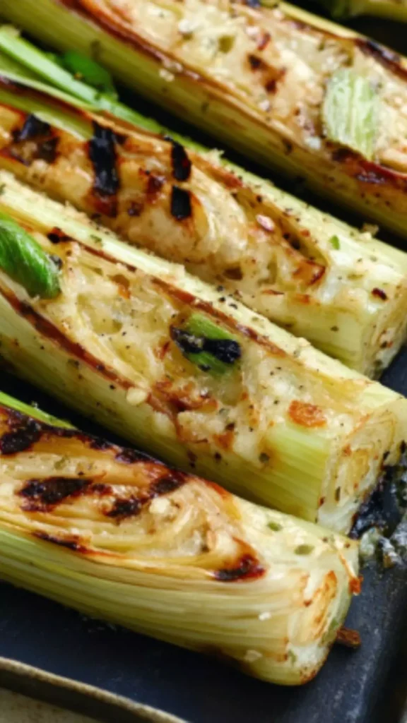 Easy Bobby Flay Grilled Leeks Recipe
