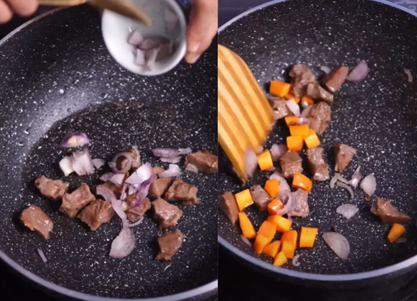Step 2: Sauté the Vegetables Step 2: Sauté the Vegetables
