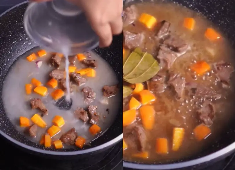 Step 3: Adding Liquids and Barley Step 3: Adding Liquids and Barley
