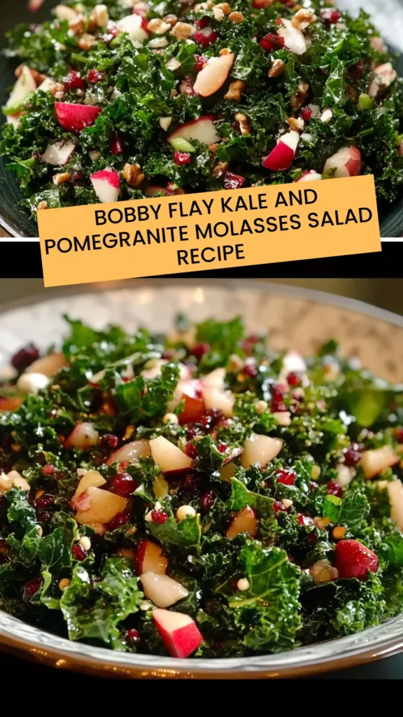 Best Bobby Flay Kale And Pomegranite Molasses Salad Recipe
