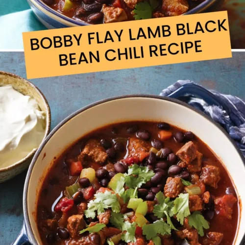 Best Bobby Flay Lamb Black Bean Chili Recipe