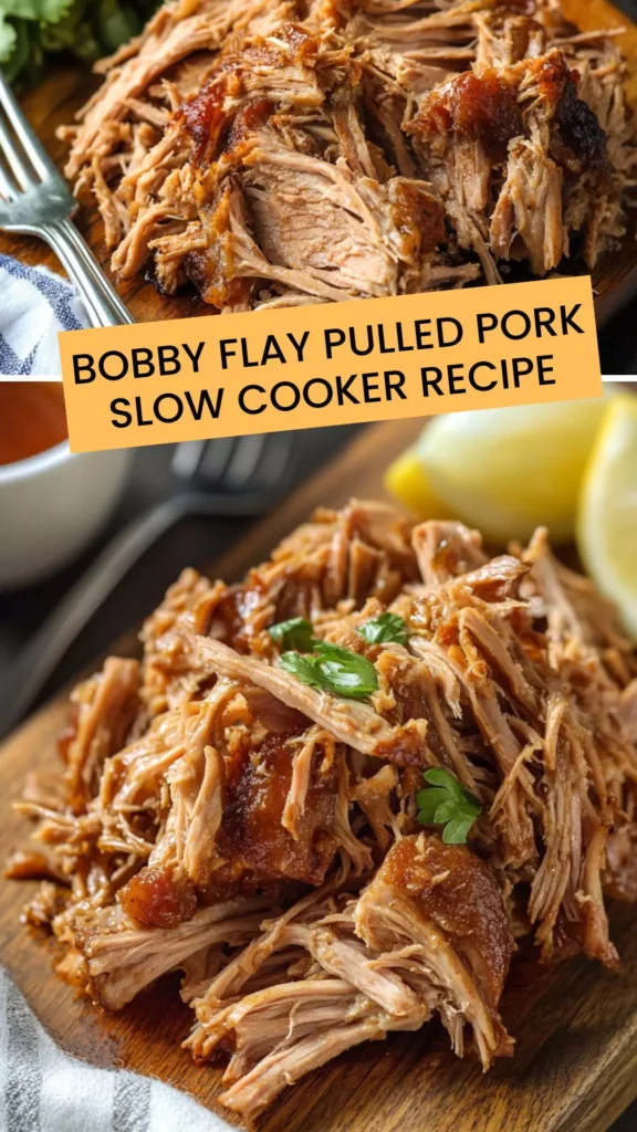 Best Bobby Flay Pulled Pork Slow Cooker Recipe
