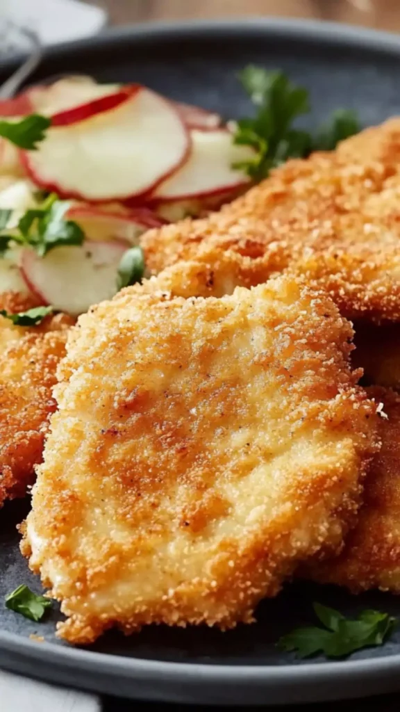 Easy Bobby Flay’s Chicken Schnitzel Recipe
