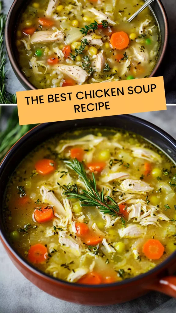 The Best Chicken Soup Recipe