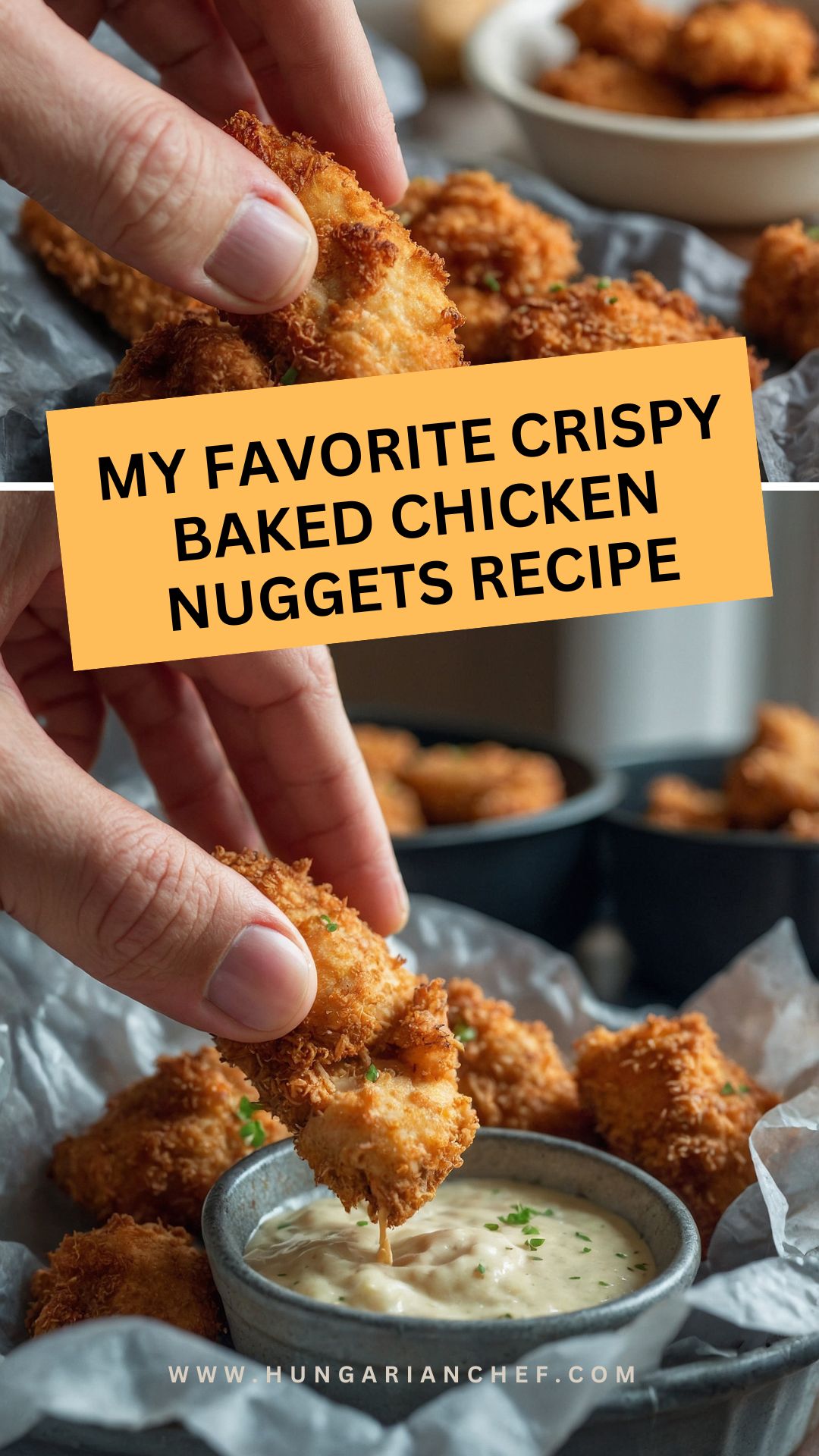 My Favorite Crispy Baked Chicken Nuggets Recipe