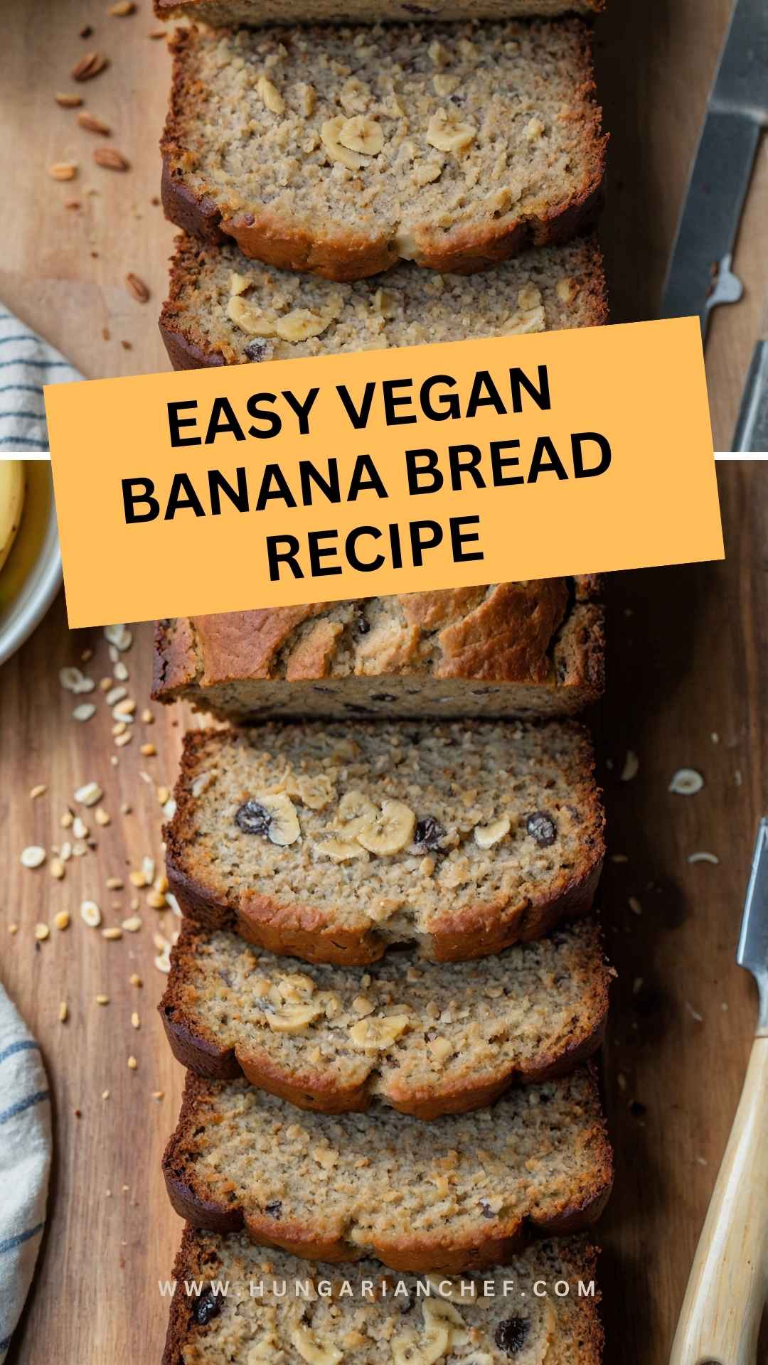 Easy Vegan Banana Bread Recipe Easy Vegan Banana Bread Recipe