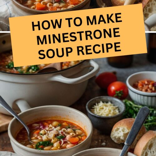 How To Make Minestrone Soup Recipe
