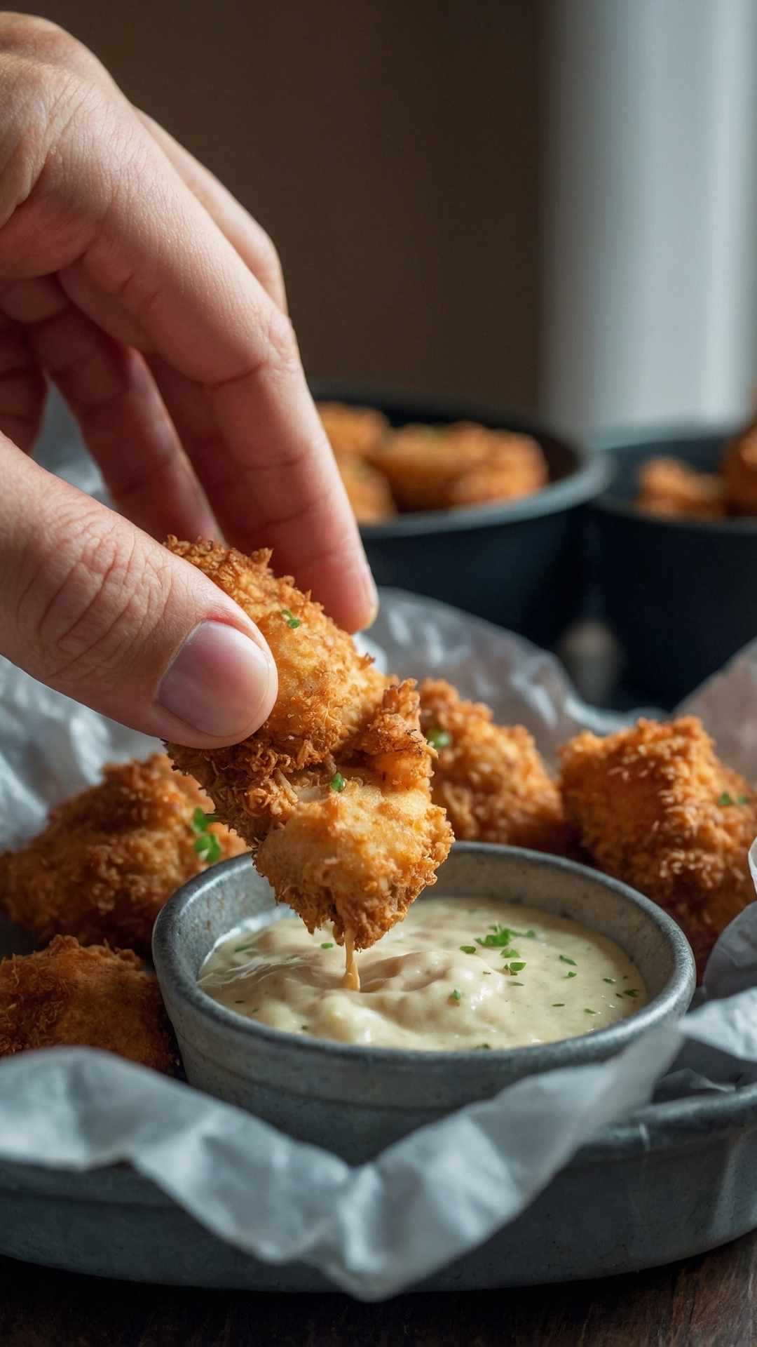 My Favorite Crispy Baked Chicken Nuggets copycat Recipe My Favorite Crispy Baked Chicken Nuggets copycat Recipe