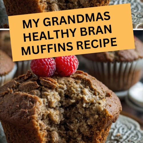 My Grandmas Healthy Bran Muffins Recipe