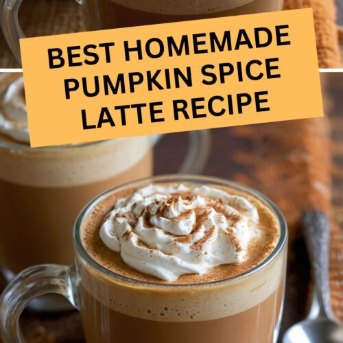 best homemade pumpkin spice latte recipe