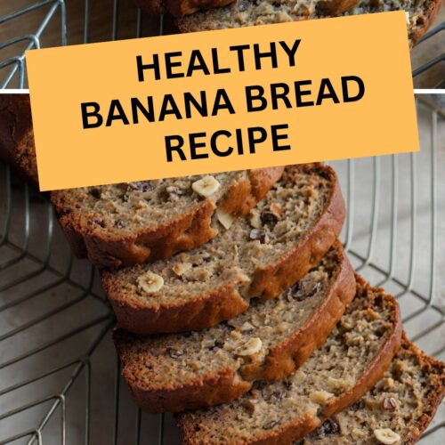 healthy banana bread recipe