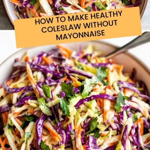 How To Make Healthy Coleslaw Without Mayonnaise