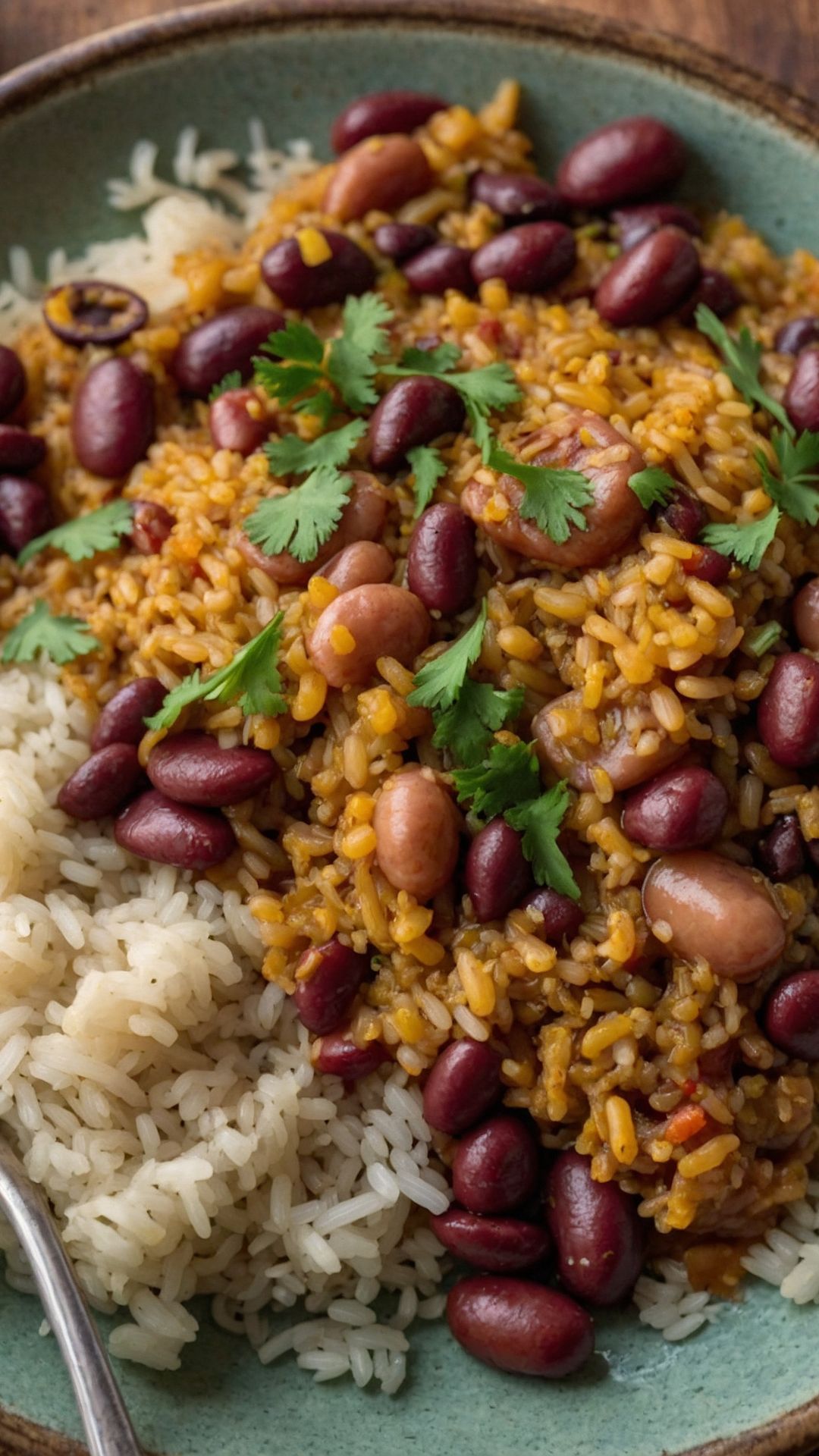 Authentic Puerto Rican Rice And Beans copycat recipe Authentic Puerto Rican Rice And Beans copycat recipe