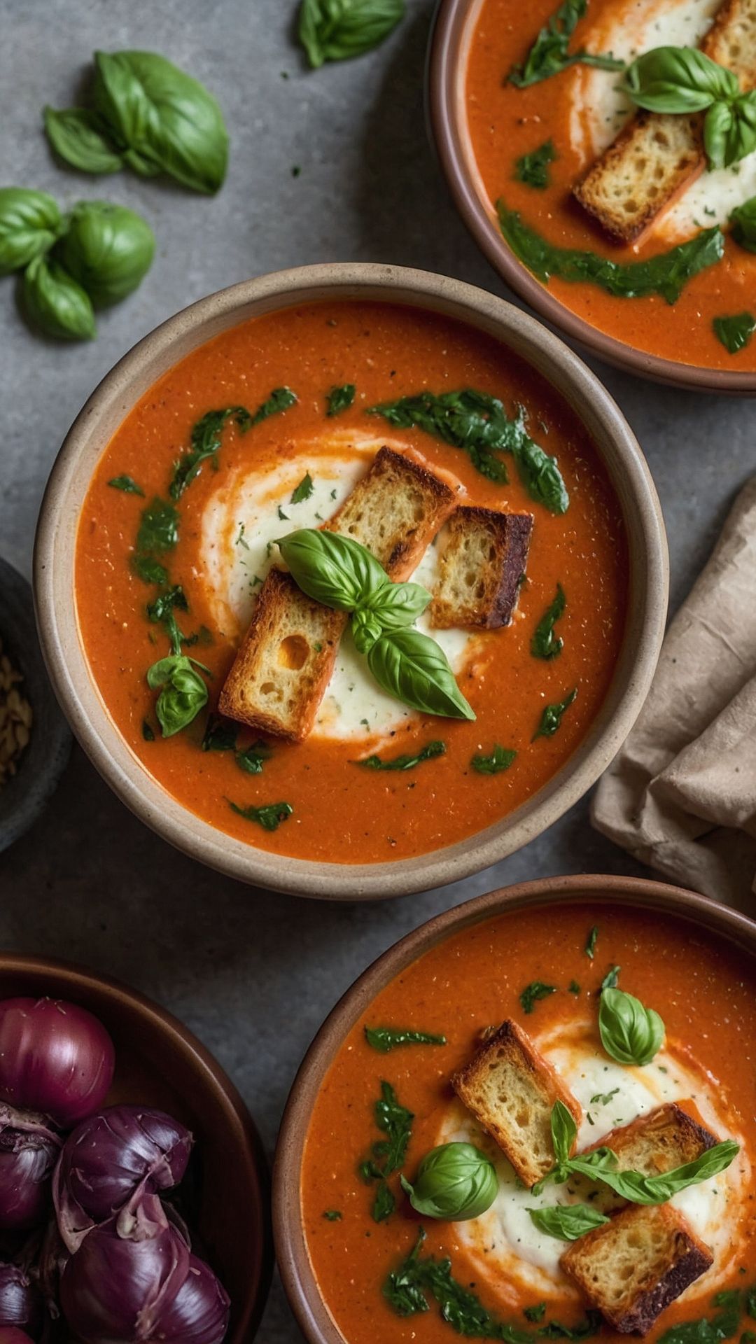 How to make Homemade Roasted Tomato Basil Soup Recipe How to make Homemade Roasted Tomato Basil Soup Recipe