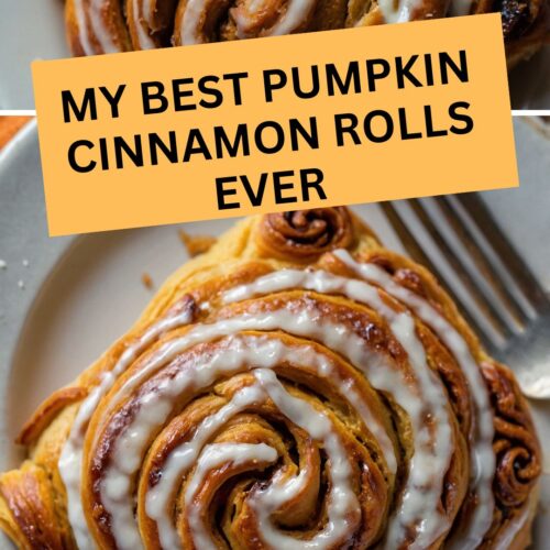 My Best Pumpkin Cinnamon Rolls Ever