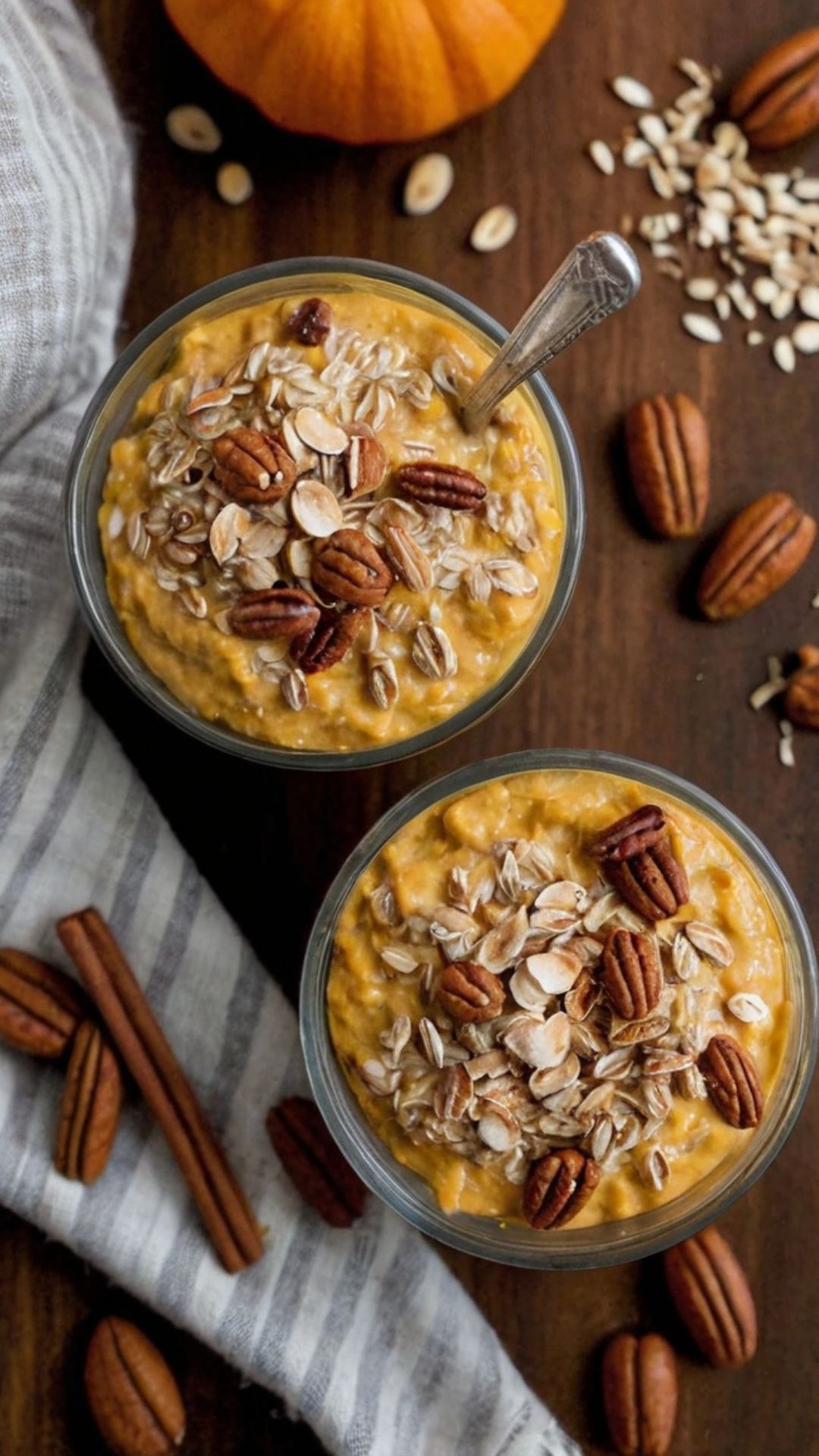 How to make How to make Pumpkin Pie Overnight Oats Recipe How to make Pumpkin Pie Overnight Oats Recipe
