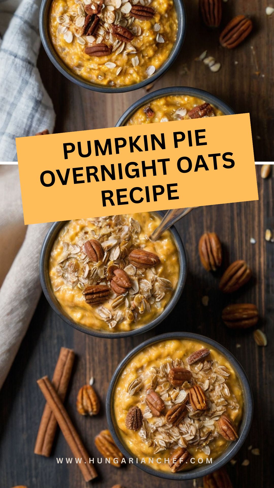 Pumpkin Pie Overnight Oats Recipe Pumpkin Pie Overnight Oats Recipe