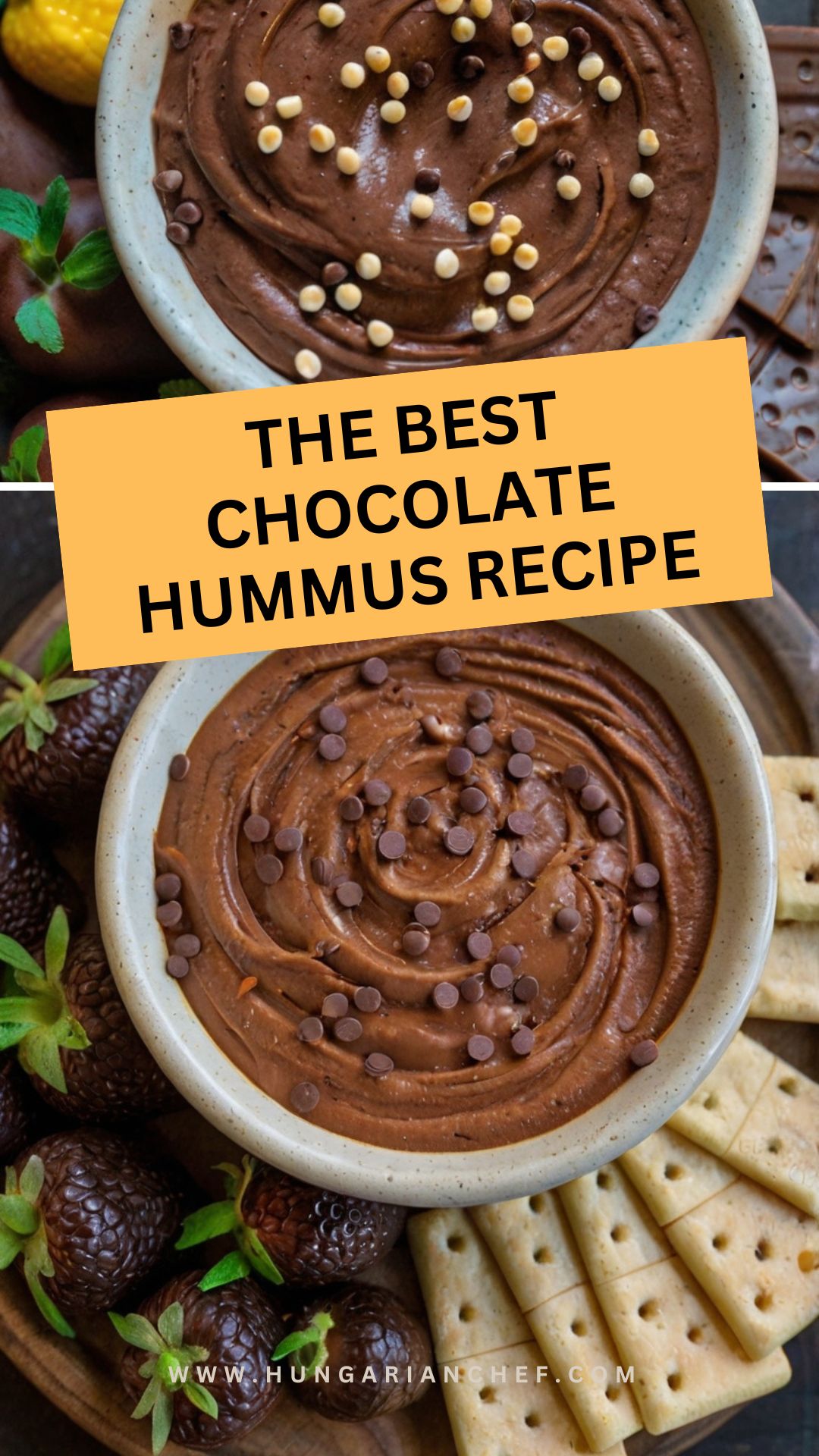 The Best Chocolate Hummus Recipe The Best Chocolate Hummus Recipe