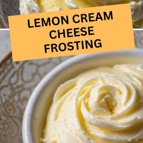 lemon cream cheese frosting