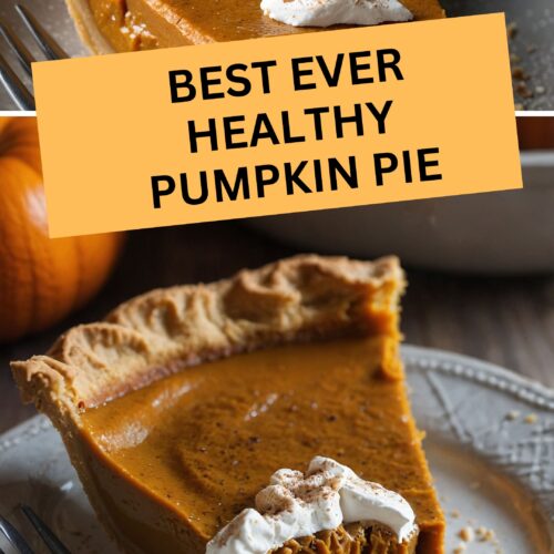 best ever healthy pumpkin pie recipe