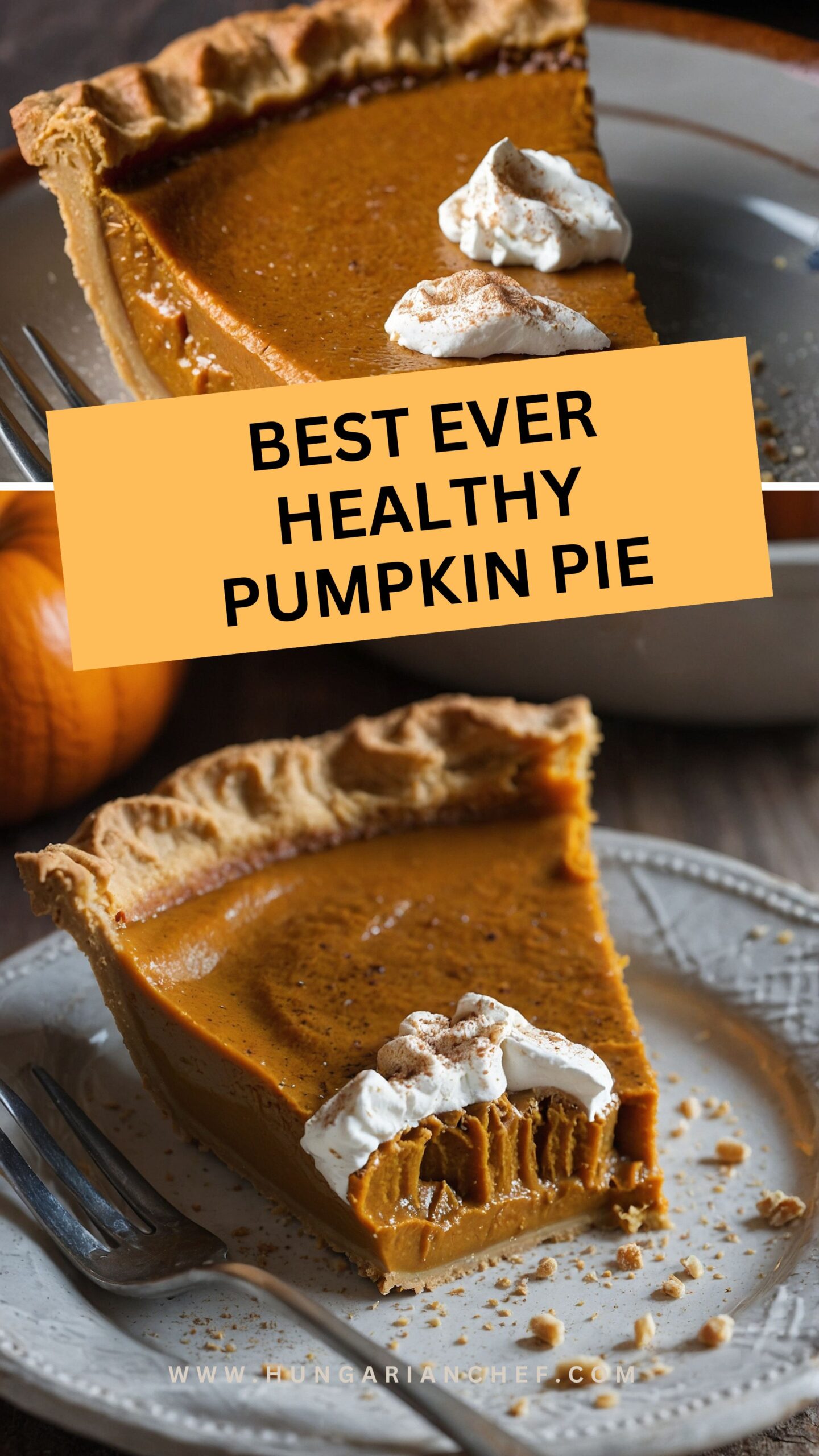 best ever healthy pumpkin pie recipe