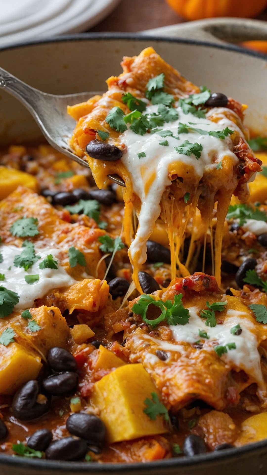 butternut squash and black bean enchilada skillet copycat recipe butternut squash and black bean enchilada skillet copycat recipe